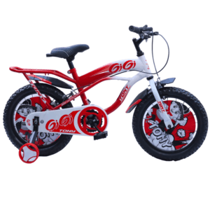 TONY RAW Gigi 14T BMX Bike Kids 2-5 Red Training Wheels Toddler