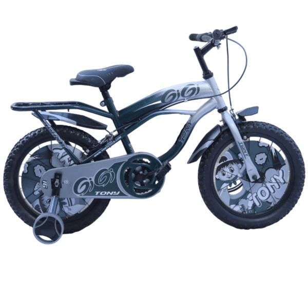 TONY RAW Gigi 14T BMX Bike Kids 2-5 Silver Training Wheels Toddler