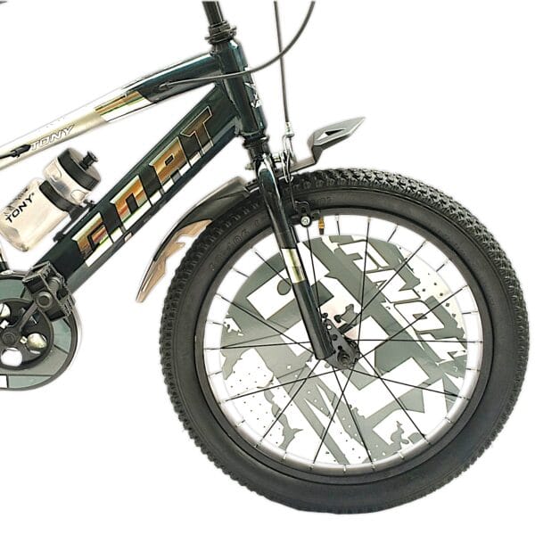 TONY RAW Goat Sports 20T BMX Kids 7-10 Silver-Black Steel Frame - Image 5