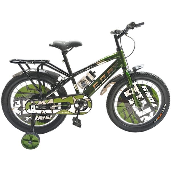 TONY RAW Goat Sports 20T BMX Kids 7-10 Green-Black Steel Frame