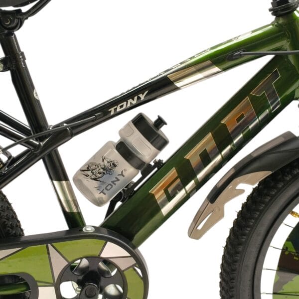 TONY RAW Goat Sports 20T BMX Kids 7-10 Green-Black Steel Frame - Image 2