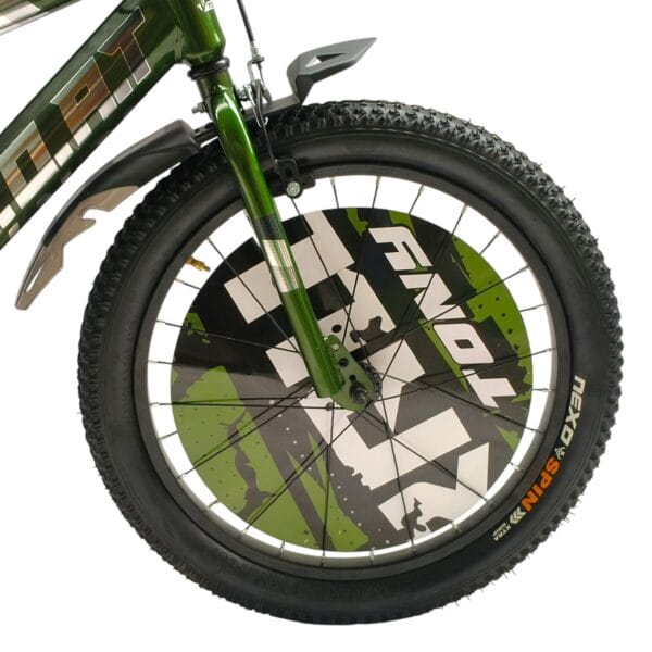 TONY RAW Goat Sports 20T BMX Kids 7-10 Green-Black Steel Frame - Image 3