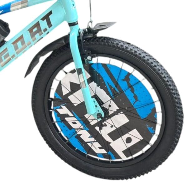 TONY RAW Goat Sports 20T BMX Kids 7-10 Lightblue Steel Frame - Image 3