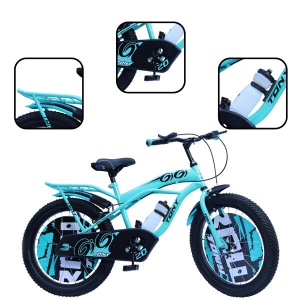 TONY RAW 20 Inches BMX Kids Bike 7-10 | Heavy-Duty Steel Frame - Image 3