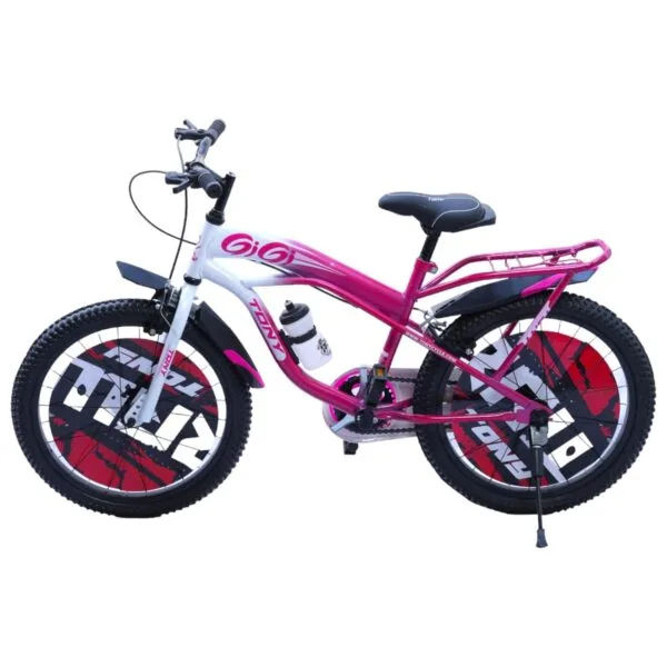 TONY RAW Gigi Sports 20T BMX Bike Kids 7-10 Pink Steel Frame - Image 3