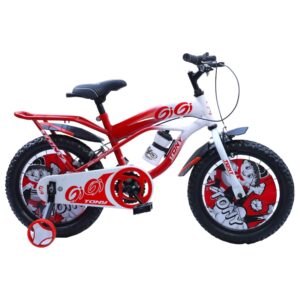 TONY RAW Gigi 16T BMX Bike Kids 5-8 Red-White Training Wheels